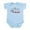 Sky Blue, variant on CafePress - My Cousin In TX Baby Light Bodysuit - Baby Light Bodysuit, Size Newborn - 24 Months