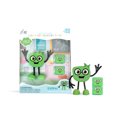 thumbnail image 1 of Glo Pals - Water Activated Bath Toy with 2 Reusable Light-Up Cubes for Sensory Play - Pippa, 1 of 5