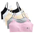 thumbnail image 1 of 5-Pack Big Girls Teenage Girls Cotton Development Bralette Cami Training Bra Underwear, 1 of 12