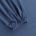 thumbnail image 6 of Besolor Maxi Dresses for Women 2025 Casual Crew Neck Long Sleeve Fall Dresses Pleated Solid Color Flowy Long Dress, 6 of 9