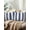 Navy, White, Blue, variant on Outdoor Pillows Waterproof, Black Striped Throw Pillows with Inserts Included, Farmhouse Vertical Stripes Indoor Outdoor Decorative Lumbar Pillow for Bed/Couch/Patio 16"x16", 2Pcs