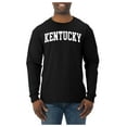 thumbnail image 2 of Wild Bobby State of Kentucky College Style Men Long Sleeve Shirt, 2 of 6