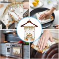 thumbnail image 3 of Orange Pumpkins Fall Kitchen Towels Set of 3, Water Absorbent Dish Towel, Sunflower Thanksgiving Botanical Pastoral Decorative Hand Towels - Quick Drying Cloth for Cooking Baking, 18x28 Inch, 3 of 8