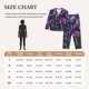 thumbnail image 4 of Balery Starry Night Iris Field Conjunto de Pijama con Estampado para Mujer, Conjunto de Dos Piezas con Manga Larga, Ropa de Dormir Suave con Bolsillos, Pijamas Cómodos-Large, 4 of 7