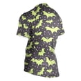 thumbnail image 3 of joogoo Bats Polka Dots Pattern Men's Cycling Jerseys Mountain Bike Short Sleeve Tops L, 3 of 7