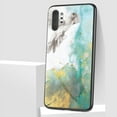 thumbnail image 2 of Allytech Galaxy Note 10 Plus Case, Galaxy Nto10+ 5G Case, [Marble Series] Shockproof Anti Scratch Back Cover Case [Support Wireless Charging] for Samsung Galaxy Note 10+ Plus 5G, Green Marble, 2 of 7