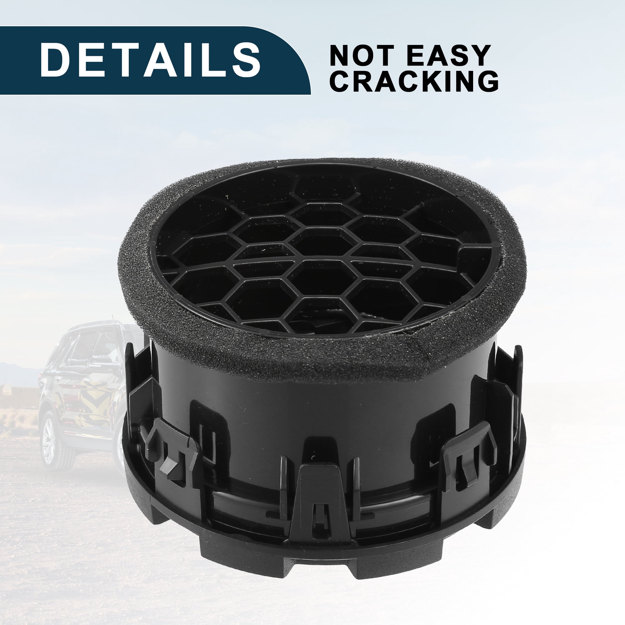 Unique Bargains Air Vent Panel for Ford F-250 Super Duty 2011-2016 Replacement Part