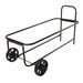 Precision Products 200 lbs Steel Garbage Can Caddy, Black