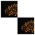 thumbnail image 1 of Inteprter 50x Mini LED Globo Lámpara Luz Nocturna Fiesta de Navidad Cumpleaños Decoración Verde 2piezas Amarillo 50 pcs, 1 of 1