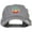 Grey, variant on Rasta Peace Symbol Embroidered Unstructured Cap - Brown OSFM