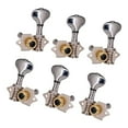thumbnail image 1 of Esquirla 1 Set 3R3L Folk Guitar Open Tuners Machine Heads Fishtail Tuning Pegs, 1 of 8