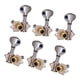 thumbnail image 1 of Clavijas de guitarra eléctrica shamjiam 3R3L Cabezales de guitarra Plata Botones de cuerdas de guitarra Afinadores, 1 of 9