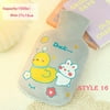 1000ML Capacity Cartoon Washable Warm Hot Water Bag for Winter or Pain Relief