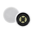 thumbnail image 4 of Monoprice 2 Way In-Ceiling Speakers - 6.5 Inch (Pair) With Aramid Fiber And Titanium Silk Drivers - Caliber Slim Series, 4 of 6
