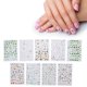 thumbnail image 5 of Etiqueta engomada del arte del clavo, 9pcs 3D Nail Art Decoración del arte del clavo Decoración de la manicura Los mejores materiales, 5 of 9