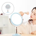 thumbnail image 3 of MasteelfCA Round Mirror European-style Mirror Desktop Mirror Double-sided Dressing Mirror, 3 of 7