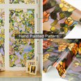 thumbnail image 2 of Homease 44 cm x 120 cm 3D Rose Stained Privacy Window Film, 2 of 6