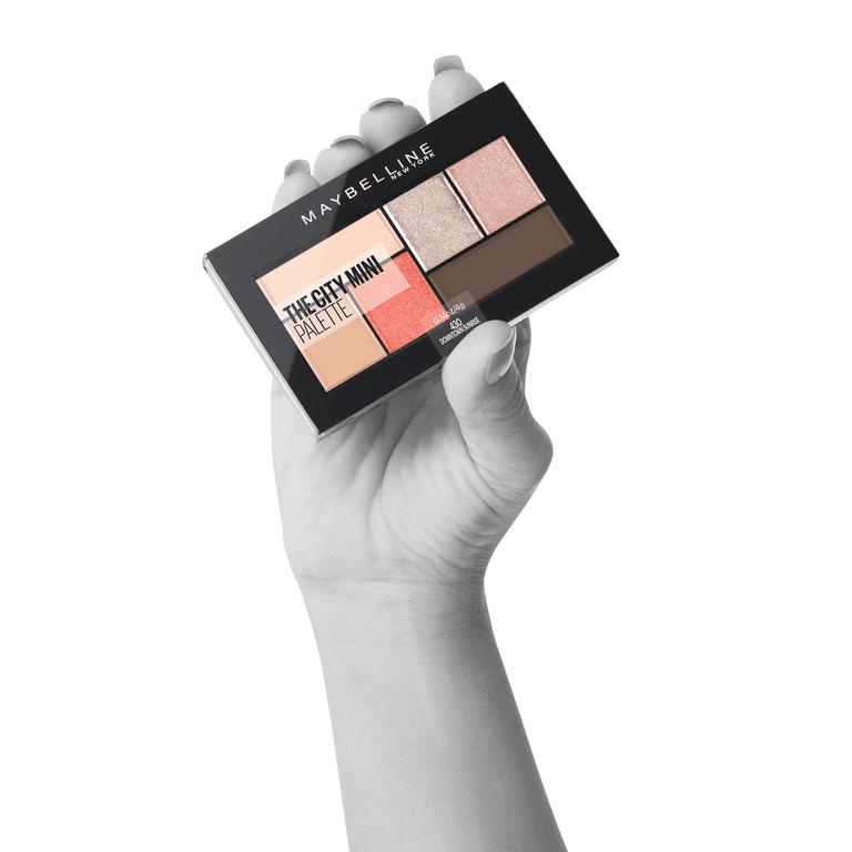 The Downtown Palette Mini Makeup, Maybelline Eyeshadow City Sunrise