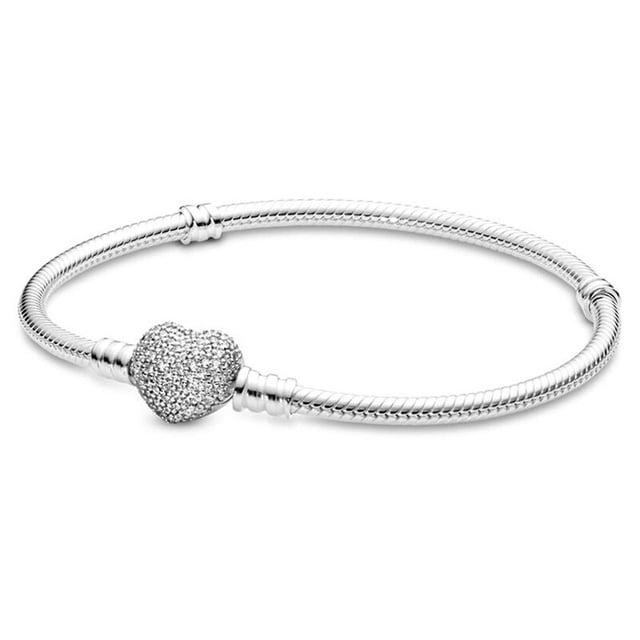 Boosbiy, pulsera con abalorio de cadena de serpiente y búho chapada en plata para mujer, pulseras de marca de moda, fabricación de regalos de joyería DIY Tan Jianjun unisex