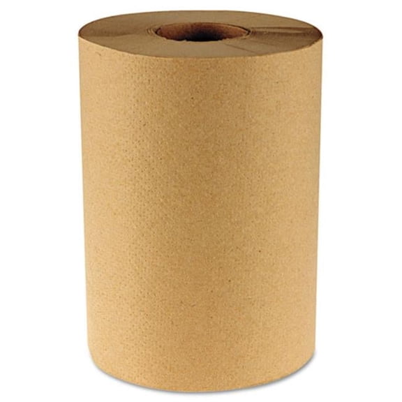 Hardwound Paper Towel Nonperforated - Natural - 8in. x 350'
