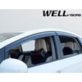 thumbnail image 2 of Wellvisors Side Window Visors Deflectors Rain Guards Premiums Series for 2012-2018 Toyota Prius V 3-847TY052, 2 of 12