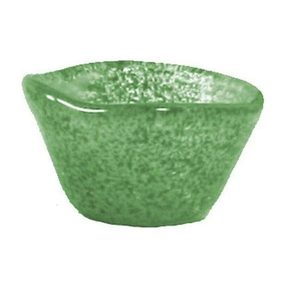 Glass Dinnerware dia.2.75" h:1.5" 2 oz. Round Green Glass Ramekin (Set of 6)