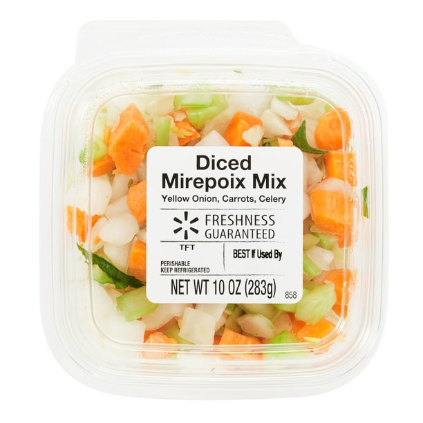 Diced Mirepoix 10oz Walmart Com