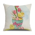 thumbnail image 1 of Puntoco Small Pillow Easter Festival Decoration Pillow Cover Home Bedroom Cushion Living Room Sofa Pillow Cover, 1 of 1