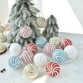 thumbnail image 5 of 3" Christmas Ball Ornaments, Christmas Ball Decorations Shatterproof Plastic Hanging Pearl Balls for Holiday Party, Red, 5 of 6
