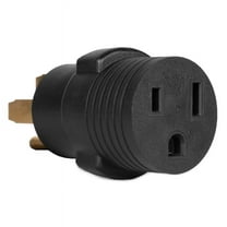 240V 50-Amp 12000-Watt Generator to Appliance Adapter, NEMA 14-50P 4-Prong Plug to NEMA 6-50R 3-Prong Appliance Outlet (GNA650)