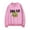 Pink, variant on iAmJakeHill Merch Cat crew neck sweatshirt Merch Women Men Long sleeve Fashion Casual Hooded Sweatshirts