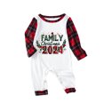 thumbnail image 3 of successthop Christmas Pajamas Infant 9M Red Fashionable Christmas Print Family European and American Pajamas Parent Child Suit Baby, 3 of 6