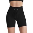 thumbnail image 1 of SAYOO - Calzoncillos de yoga para mujer, cintura elástica con cordón, pantalones cortos de punto ajustados SAYOO  Sexy, 1 of 4