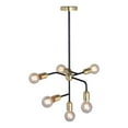 thumbnail image 1 of Xtricity - 6-Light Pendant, 14.2'' Width, From the Skylight Collection, Gold, 1 of 6