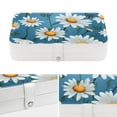 thumbnail image 4 of Daisy PU Leather Jewelry Organizer Box Necklace Holder with Removable Compartment - Portable, 4 of 6