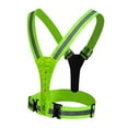 thumbnail image 1 of 3 modos 8 chaleco reflectante LED nte que  para hombres, mujeres, correr de noche y caminar Tipo A Verde Zulema  tren de rodaje reflectante, 1 of 8