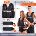 thumbnail image 3 of Chaleco pesado Sportneer ajustable de 1 a 8 kg para hombres y mujeres, 3 of 9
