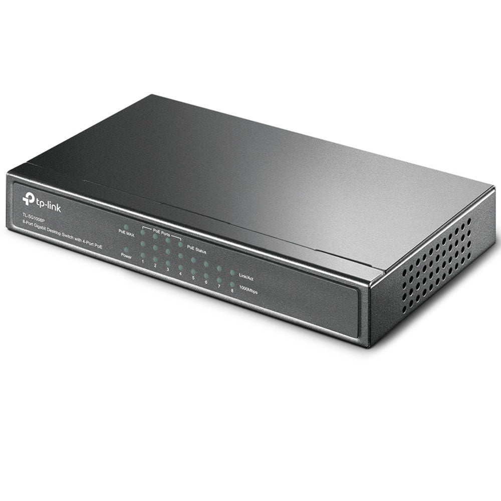 TP-Link 8-Port 10/100/1000Mbps Metal Ethernet Computer Desktop Network Switch
