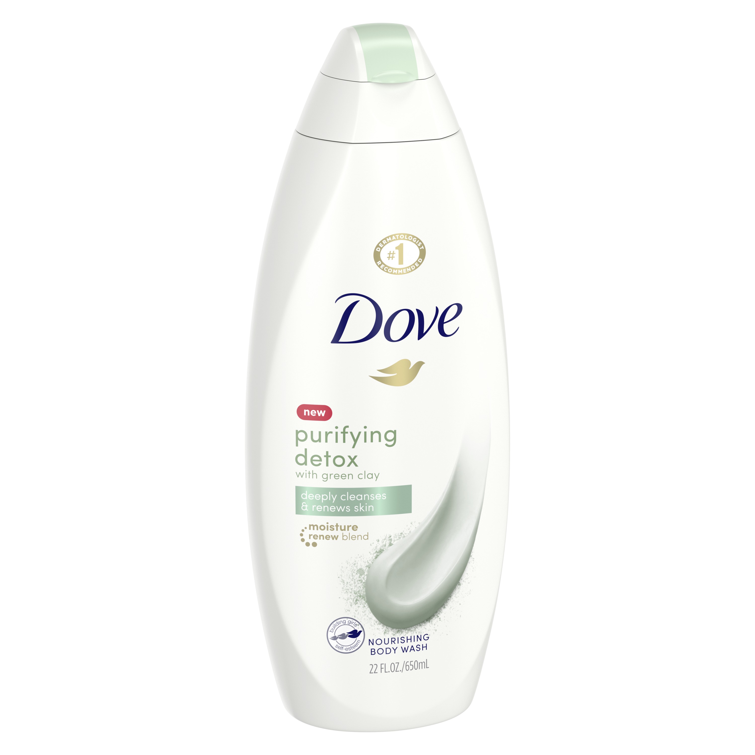 Dove Purifying Detox Nourishing Body Wash Green Clay 22 Oz Walmart Com Walmart Com