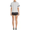 thumbnail image 3 of Pac-Man Women's T-Shirt, Sleep Shorts and Socks, 3-Piece Set, 3 of 5
