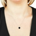 thumbnail image 5 of SuperJeweler 2 Carat Black Diamond Solitaire Pendant in 14k White Gold for Women, 5 of 5