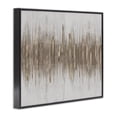 thumbnail image 3 of Stupell Industries Linear Streaks Neutral Tones Abstract Painting Black Framed Art Print Wall Art, 20 x 16, 3 of 8