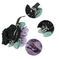 thumbnail image 5 of Unique Bargains 1 Pc Fashion Elegant Hair Net Bag Hairdo Clip for Women 4.72"x2.56"x1.38" Purple, 5 of 5