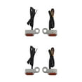 thumbnail image 3 of Justharion Durable 2Pc LED Turn Signal Indicator Lights for Touring Long-lasting Performance Silver Orange 28mm 2Set, 3 of 6