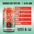 thumbnail image 2 of 4 Hands Divided Sky Rye IPA Craft Beer, 12 Pack, 12 fl oz Cans, 6.5% ABV, 2 of 5