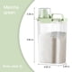 thumbnail image 3 of Xihbxyly Tanque de Almacenamiento de Plástico Verde, Diseño Sellado para Alimentos Secos, Contenedor Transparente con Unidad de Medida, Hebillas de Seguridad, Almacenamiento de Cocina Que Ahorra Espa, 3 of 6