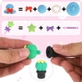 thumbnail image 2 of Mini gomas de borrar Clayees, 72 unidades, para niños, premios de aula, niñas, 2 of 7