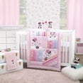 thumbnail image 5 of Sábana para cuna Disney Minnie Mouse Be Happy rosa y blanco, 5 of 5