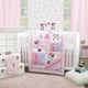 thumbnail image 5 of Sábana para cuna Disney Minnie Mouse Be Happy rosa y blanco, 5 of 5