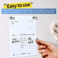 thumbnail image 3 of TRAHOO-12Pack Fridge Magnets for Whiteboard Strong Refrigerator Magnets for Adult Small Push Pin Magnets for White Board Refrigerator Map Classroom Office Teacher Silver, 3 of 4